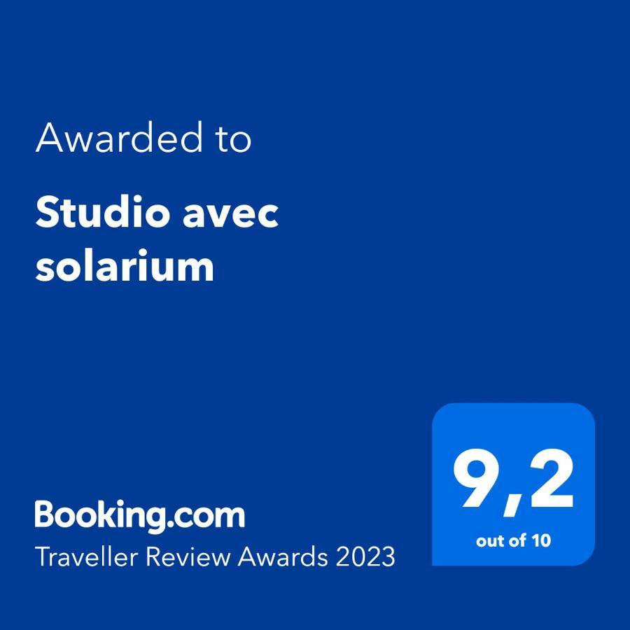 Studio Avec Solarium Bourg-Saint-Maurice Exterior foto